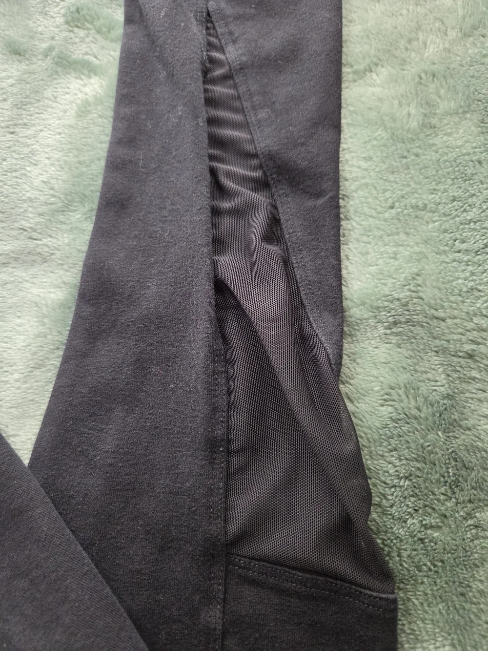PINK Victoria’s Secret Black Collegiate Graphic Leggings - Small